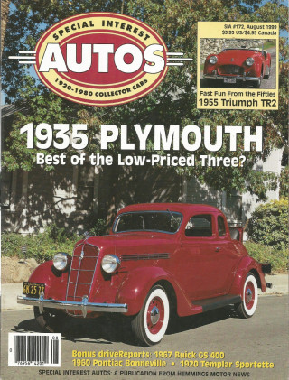 SPECIAL-INTEREST AUTOS 1999 AUG - BUICK GS400 Spcl, TR2